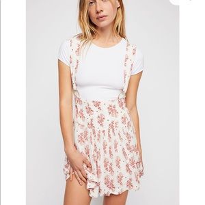 Free people overall skirt
